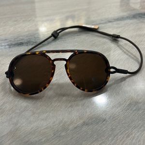 Ombraz Sunglasses: Dolomite, Regular size, Polarized Brown.